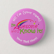 I'm Awesome & I Know it - pink
