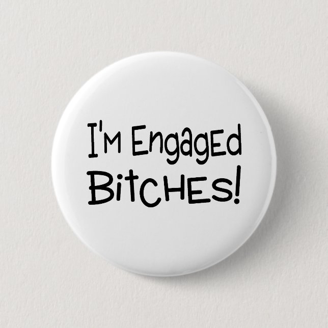 Badge Rond 5 Cm Im engagé (Devant)