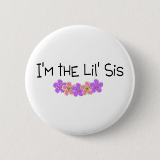Badge Rond 5 Cm Im le pourpre rose de SIS de Lil