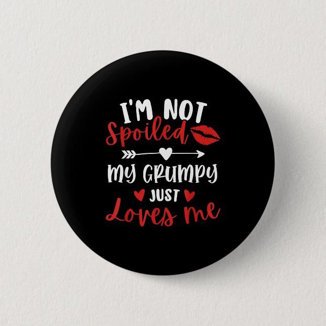 Badge Rond 5 Cm I'm Not Siled My Mpy Loves Me Family Reunion Match (Devant)