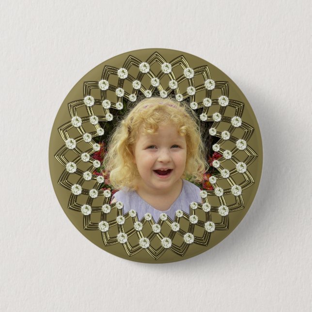 Badge Rond 5 Cm Image photo (Devant)