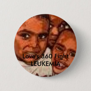 Badge Rond 5 Cm images, LEUCÉMIE du combat de l'amour 360