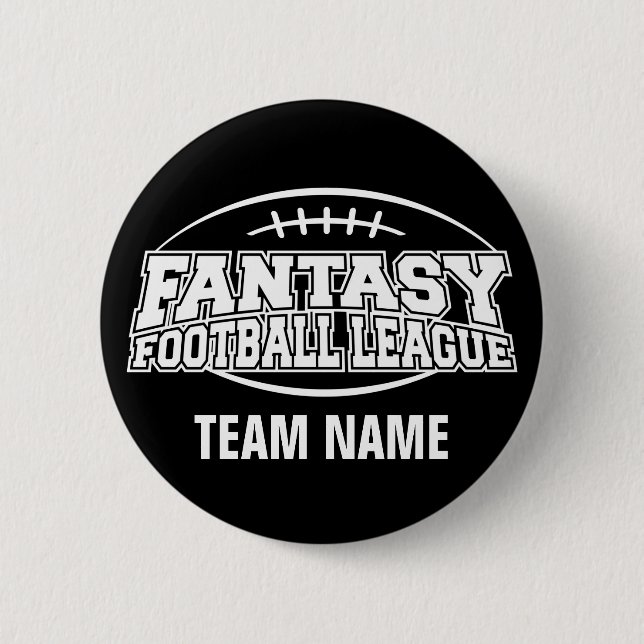 Badge Rond 5 Cm Imaginaire Football FFL Cadeau personnalisé (Devant)