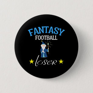 Badge Rond 5 Cm Imaginaire Football LoserAmusant Imaginaire Foo