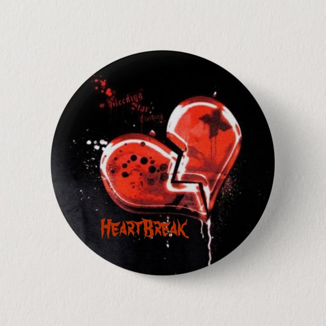 Badge Rond 5 Cm Immense chagrin (Devant)