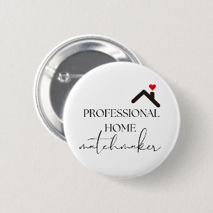 Badge Rond 5 Cm Immobilier Home Matchmaker Promotionnels