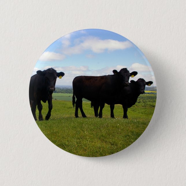 Badge Rond 5 Cm Impatience (Devant)