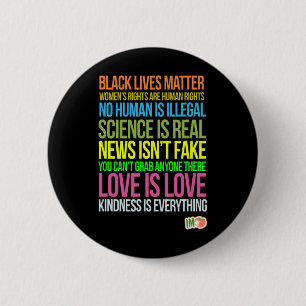 Badge Rond 5 Cm Impeach Trump Edition Black Lives Nasasty Woman Re