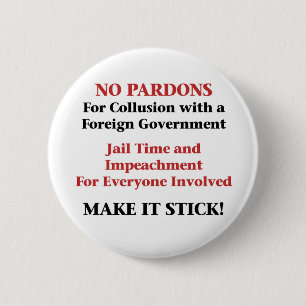 Badge Rond 5 Cm Impersion — Pas de pardon pour collusion