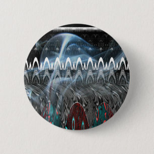 Badge Rond 5 Cm Impression artistique Abstraite remarquable