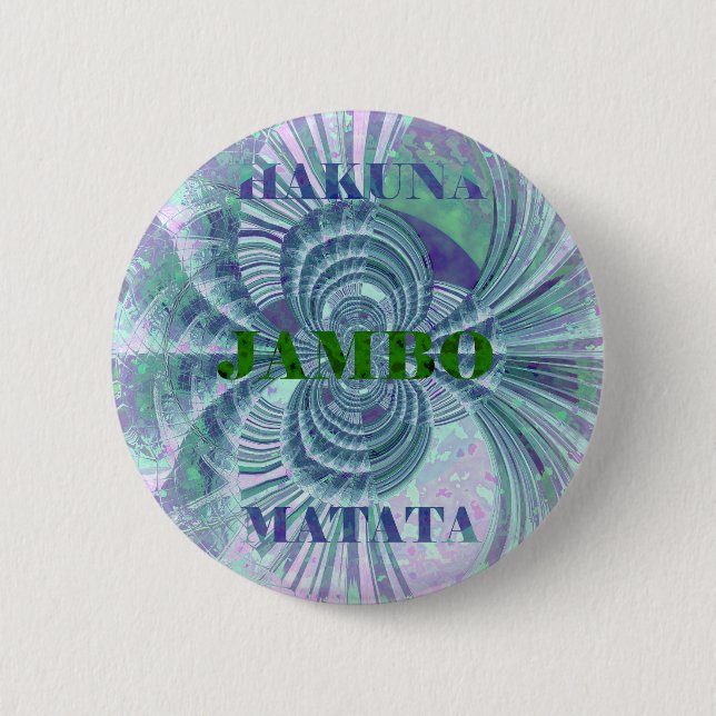 Badge Rond 5 Cm Impression d'art Aurora Matata (Devant)
