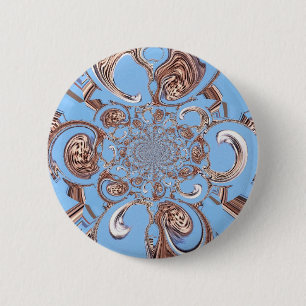 Badge Rond 5 Cm Impression d'art Kaleidoscope vintage