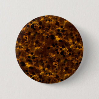 Badge Rond 5 Cm Impression Tortoise Brown