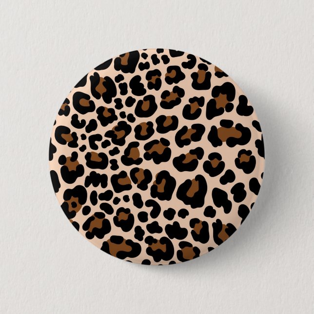 Badge Rond 5 Cm Imprimé animalier (Devant)
