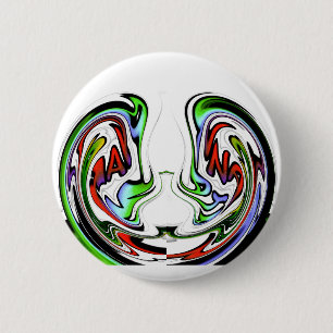 Badge Rond 5 Cm Imprimer Hakuna Matata Whirl Art Extraordinaire