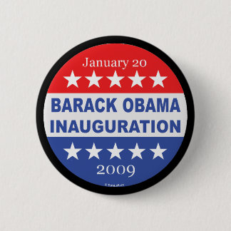 Badge Rond 5 Cm Inauguration de Barack Obama
