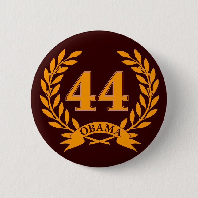 Badge Rond 5 Cm Inauguration d'Obama 44 (Devant)