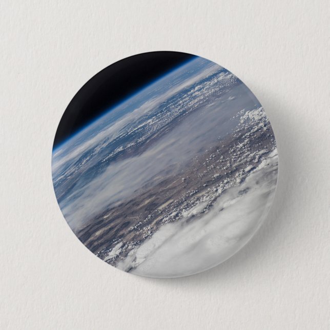 Badge Rond 5 Cm Incendie Dans Le Parc National De Yosemite Et La F (Devant)