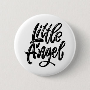 Badge Rond 5 Cm Incroyable Petit Ange