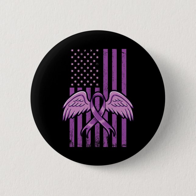 Badge Rond 5 Cm Indicateur de ruban de sensibilisation 2 (Devant)