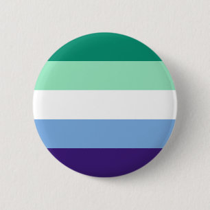 Badge Rond 5 Cm Indicateur gay pride