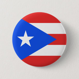 Badge Rond 5 Cm Indicateur Porto Rico