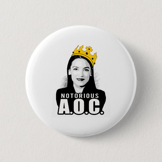 Badge Rond 5 Cm Infâme AOC (Devant)