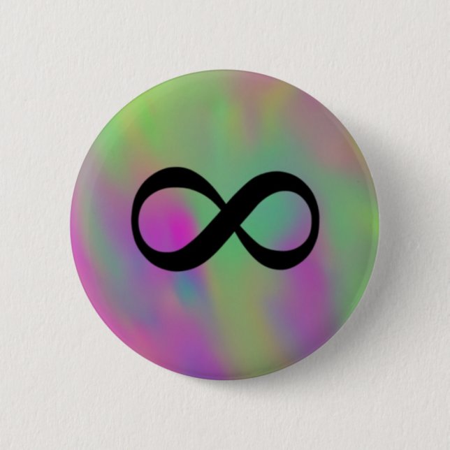 Badge Rond 5 Cm Infini (Devant)