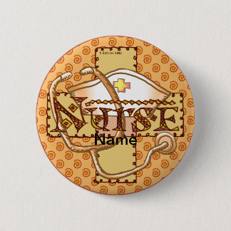 Badge Rond 5 Cm Infirmière