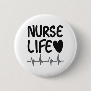 Badge Rond 5 Cm Infirmière