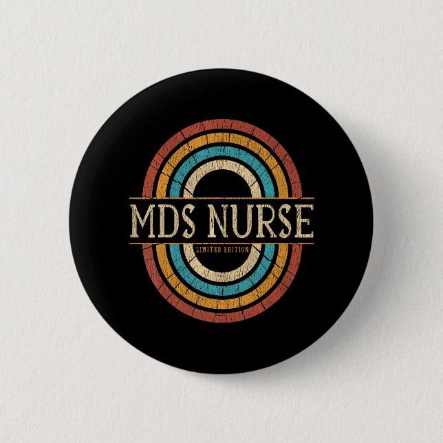 Badge Rond 5 Cm Infirmière (Devant)