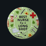 Badge Rond 5 Cm Infirmière Appréciation<br><div class="desc">Un grand éloge pour votre infirmière préférée.</div>