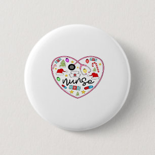 Badge Rond 5 Cm Infirmière cœur, T-Shirt oversize Halloween