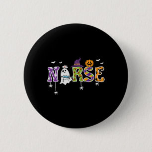 Badge Rond 5 Cm Infirmière Costume d'Halloween Costume de soins in