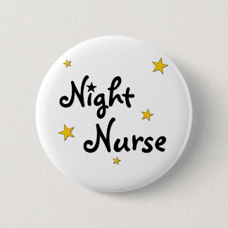 Badge Rond 5 Cm Infirmière de nuit