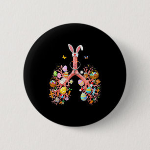 Badge Rond 5 Cm infirmière de Pâques équipe pulmonaire rt thérapeu