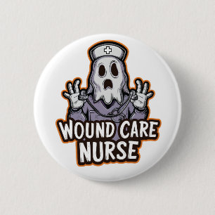 Badge Rond 5 Cm Infirmière de soins de santé Ghoul Infirmière fant