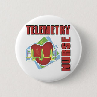Badge Rond 5 Cm Infirmière de télémétrie