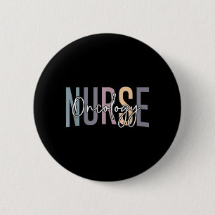 Badge Rond 5 Cm Infirmière drôle d'hématologie oncologie pédiatriq