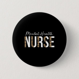 Badge Rond 5 Cm Infirmière en santé Infirmière en psychologie Infi
