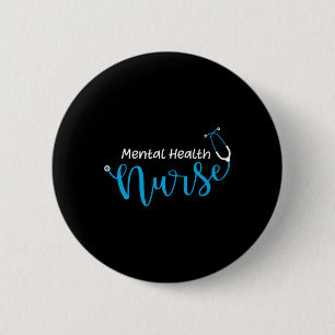 Badge Rond 5 Cm Infirmière en santé mentale
