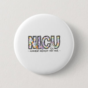 Badge Rond 5 Cm Infirmière en soins intensifs néonatals de Pâques 