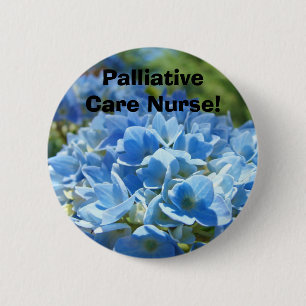 Badge Rond 5 Cm Infirmière en soins palliatifs! boutons personnali
