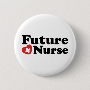 Badge Rond 5 Cm Infirmière future