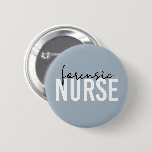 Badge Rond 5 Cm Infirmière médico-légale   Cadeaux de soins infirm