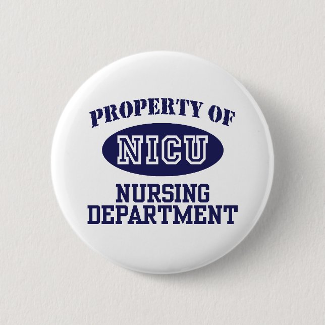 Badge Rond 5 Cm Infirmière NICU (Devant)