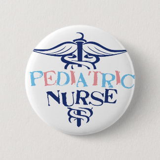 Badge Rond 5 Cm Infirmière pédiatrique