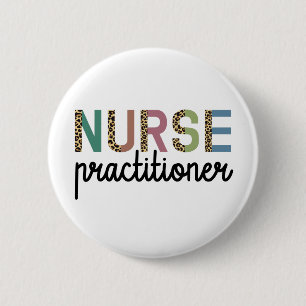 Badge Rond 5 Cm Infirmière Praticien NP cadeaux d'appréciation