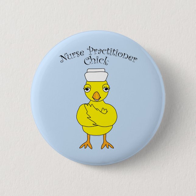 Badge Rond 5 Cm infirmière praticienne poussette (Devant)