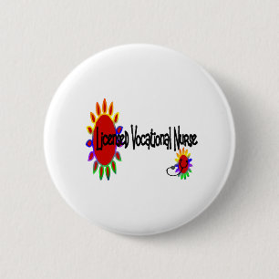 Badge Rond 5 Cm Infirmière PROFESSIONNELLE autorisée